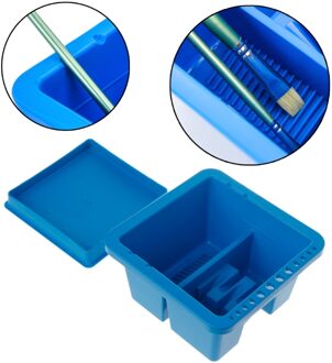 Art Supplies Borstel Wassen Emmer Multifunctionele Pen Vat Schilderen Penselenbakje Voor Tekening