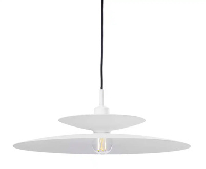 Artdelight Hanglamp Linares 1 lichts Ø 50 cm wit