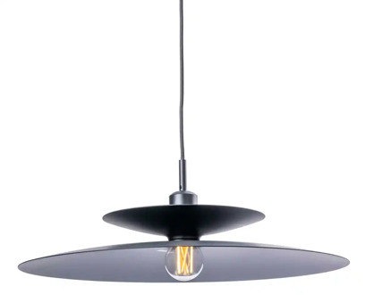 Artdelight Hanglamp Linares 1 lichts Ø 50 cm zwart