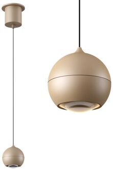 Artdelight Hanglamp Miami 1 lichts Ø 10 cm comfortlift champagne