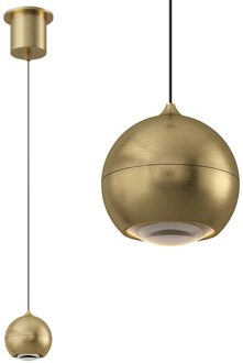 Artdelight Hanglamp Miami 1 lichts Ø 10 cm comfortlift warm goud