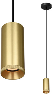 Artdelight Hanglamp Milano 1 lichts 15 cm mat goud