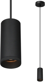 Artdelight Hanglamp Milano 1 lichts 15 cm zwart