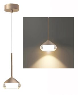 Artdelight Hanglamp Phoenix 1 lichts Ø 12 cm champagne
