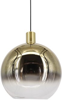 Artdelight Hanglamp Rosario Glas Goud & Helder 30cm