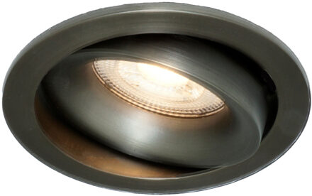 Artdelight Inbouwspot Alice Ø 9 cm GU10 licht brons