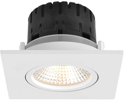 Artdelight Inbouwspot Artdelight Austin 1 Lichts Vierkant LED 2700K Dimbaar Wit