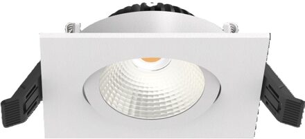 Artdelight Inbouwspot Artdelight Dublin 1 Lichts Vierkant LED 2700K Dimbaar Wit