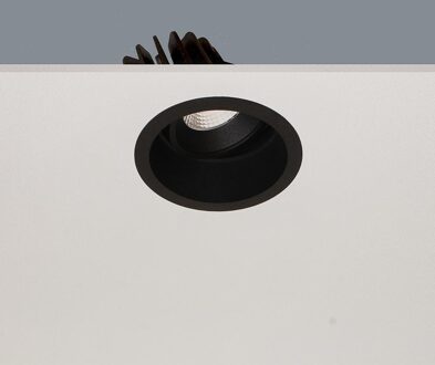 Artdelight Inbouwspot Ribs Zwart