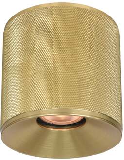 Artdelight Plafondlamp Costa Ø 10,5 cm GU10 mat goud Goudkleurig