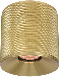 Artdelight Plafondlamp Costa Ø 10,5 cm GU10 mat goud