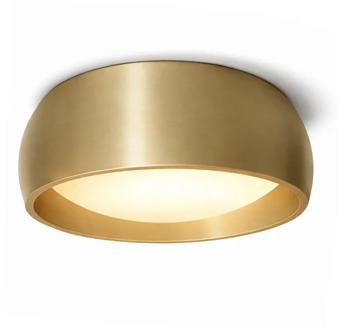 Artdelight Plafondlamp Montana Ø 15 cm goud