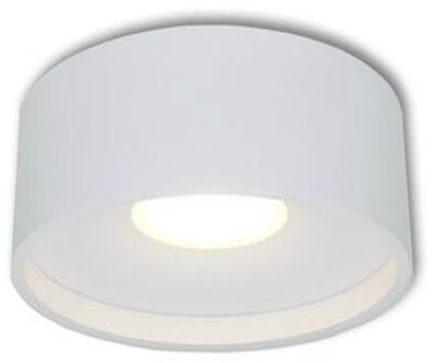 Artdelight Plafondlamp Oran Ø 12 cm wit