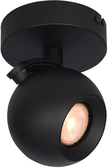 Artdelight Spot Bolero 1 lichts zwart