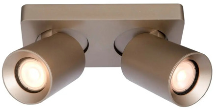 Artdelight Spot Megano 2 lichts balk champagne