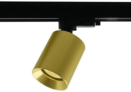Artdelight TRACK Megano Railspot - 1-fase Railsysteem / Railverlichting - 1xGU10 - mat goud
