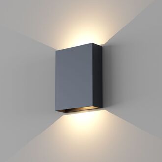 Artdelight Wandlamp Artdelight Memphis 2 Lichts LED 2700K Dimbaar Zwart