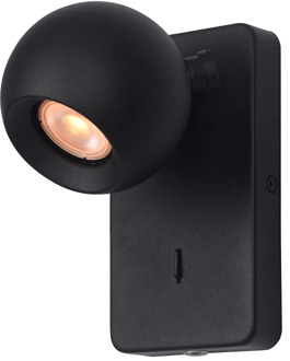 Artdelight Wandlamp Bolero 1 lichts zwart