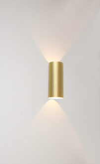 Artdelight Wandlamp Brody 2 Mat Goud Led 2 x 4Watt