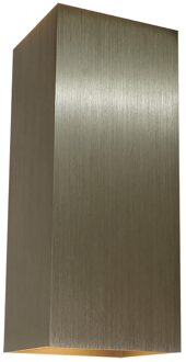 Artdelight Wandlamp Dante XL 2 lichts 24 x 10 cm metallic brons