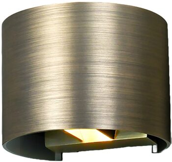 Artdelight Wandlamp Gyro B 13 cm antiek brons