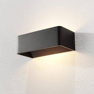 Artdelight Wandlamp Mainz Zwart 2 x 3Watt Led Goud