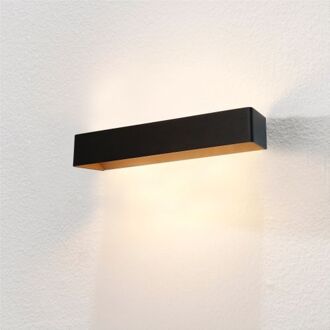 Artdelight Wandlamp Mainz Zwart Goud XL LED
