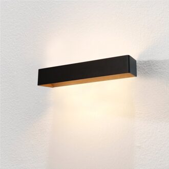 Artdelight Wandlamp Mainz Zwart Goud XL LED