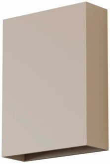 Artdelight Wandlamp Memphis H 16 cm champagne