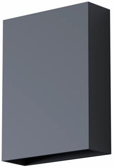 Artdelight Wandlamp Memphis H 16 cm zwart