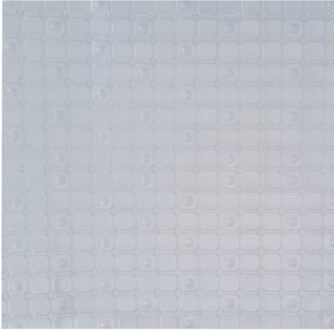Arte r 2x stuks badmatten/douchematten anti-slip transparant geweven patroon 50 x 50 cm