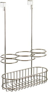 Arte r Badkamerdeur ophangrek - chroom - 27 x 41 cm - badkamer meubels