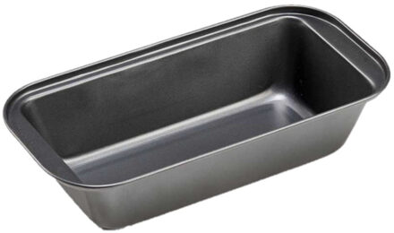 Arte r Bakvorm - zwart - 25 x 13 cm - rechthoekig - anti-aanbak - cakevorm