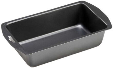 Arte r Cakevorm - zwart - 30 x 13 cm - anti-aanbak - rechthoekig - bakvormen