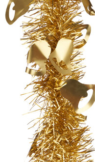 Arte r folieslinger - goud - 200 x 12 cm - kerstslinger - Kerstslingers Goudkleurig