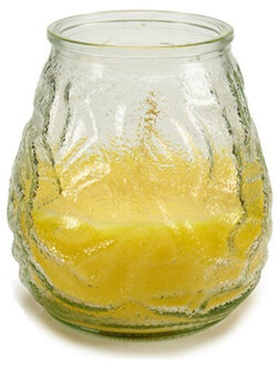 Arte r Geurkaars citronella - in windlicht - glas - 10 cm - citrusgeur