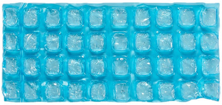 Arte r Herbruikbare flexibele koelelementen icepack 13 x 9 x 20 cm - Koelelementen Blauw