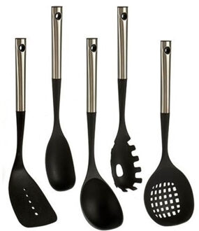 Arte r Keukengerei set 5-delig met metalen handvat