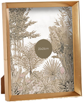 Arte r Kunststof fotolijst - goud - geschikt voor een foto van 20 x 25 cm