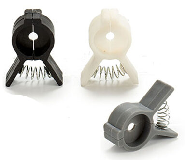 Arte r Kunststof vershoudklemmen/vershoudclips - 12x stuks - 3 x 4 cm - Vershoudknijpers