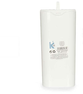 Arte r Radiatorbak luchtbevochtiger - waterverdamper - wit - kunststof 21x9 cm