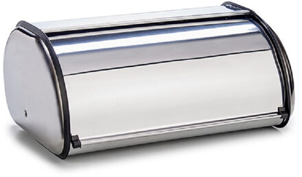 Arte r RVS broodtrommel met klep/deksel 43 cm