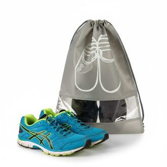 Arte r Schoenentas - grijs - sporttas - 1.5 x 36 x 43 cm - hockey/golf/voetbalschoenen