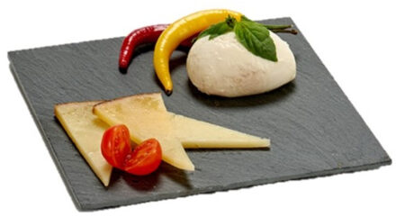 Arte r Serveerplank - Leisteen - 20 x 20 cm - keuken - presenteerbord - keuken