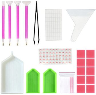 Artefact Borduurwerk Accessoires Diamant Schilderen Gereedschap Set Tweezer Boor Pen Sticker Strass Foto Tool Kit