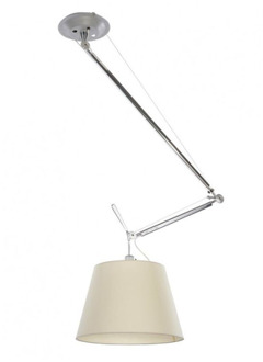 Artemide Tolomeo Decentrata Hanglamp 24 cm - Perkament Beige