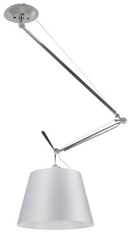 Artemide Tolomeo Decentrata Hanglamp 32 cm - Grijs satijn Aluminium