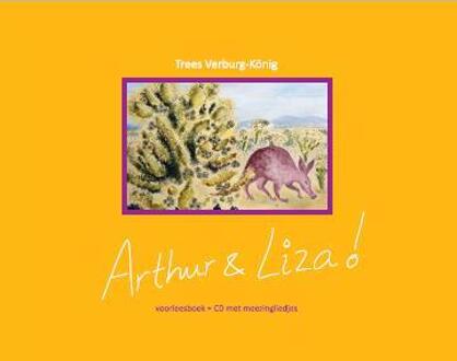 Arthur en Liza + CD - Boek Trees Verburg-König (908225090X)