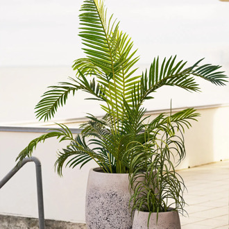 Artichok Graig gras kunstplant - 89 cm Groen