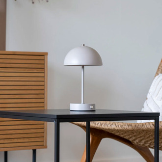 Artichok Lumi led tafellamp beige - Ø16,5 x 25 cm